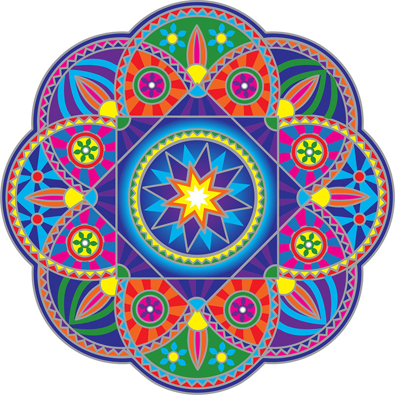 Sunseal & Suncatcher Illumination Mandalas Stickers