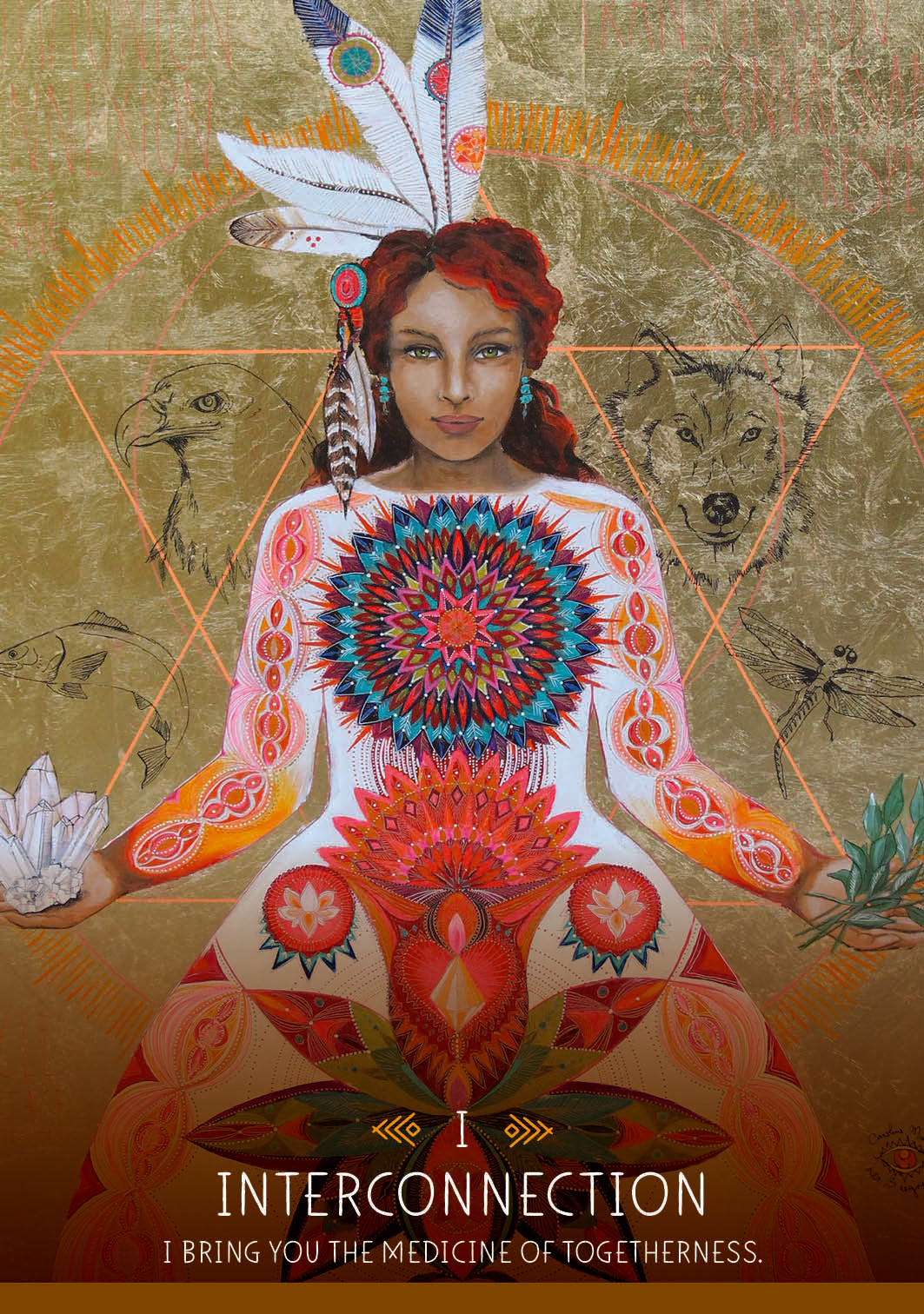 The Medicine Woman Oracle; Catherine Maillard