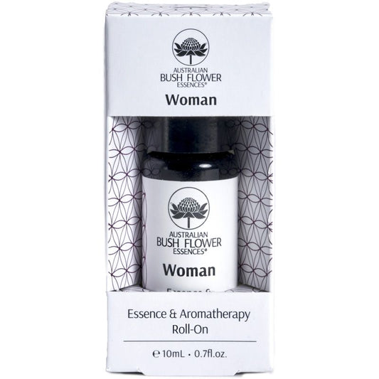 Australian Bush Flower Essences, Woman: Essence & Aromatherapy Roll-on