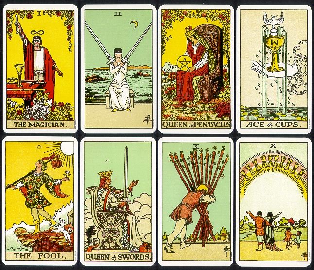 The Rider Tarot Deck Pocket Edition; Arthur Waite