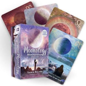 Moonology Manifestation Oracle Cards; Yasmin Boland