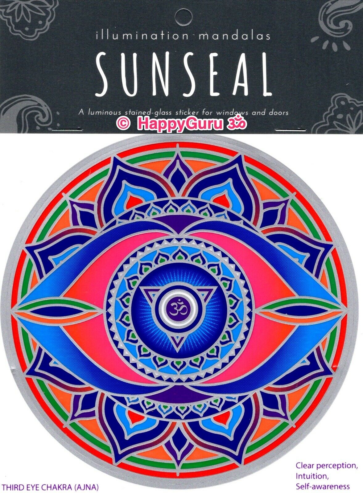 Sunseal & Suncatcher Illumination Mandalas Stickers